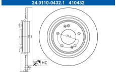 Brzdový kotouč ATE 24.0110-0432.1