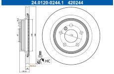Brzdový kotouč ATE 24.0120-0244.1