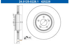 Brzdový kotouč ATE 24.0125-0228.1
