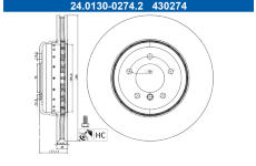 Brzdový kotouč ATE 24.0130-0274.2