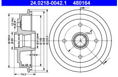 Brzdový buben ATE 24.0218-0042.1
