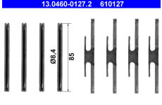 Sada příslušenství, obložení kotoučové brzdy ATE 13.0460-0127.2