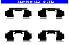 Sada příslušenství, obložení kotoučové brzdy ATE 13.0460-0142.2