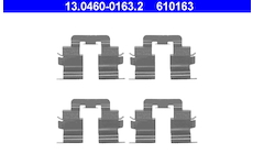 Sada prislusenstvi, oblozeni kotoucove brzdy ATE 13.0460-0163.2
