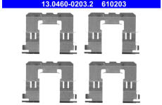 Sada prislusenstvi, oblozeni kotoucove brzdy ATE 13.0460-0203.2