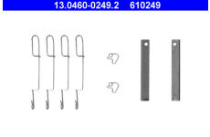 Sada prislusenstvi, oblozeni kotoucove brzdy ATE 13.0460-0249.2