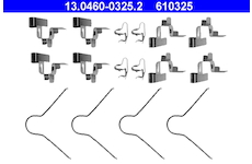Sada příslušenství, obložení kotoučové brzdy ATE 13.0460-0325.2
