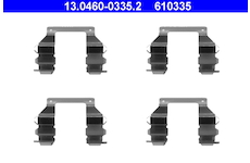 Sada prislusenstvi, oblozeni kotoucove brzdy ATE 13.0460-0335.2