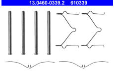 Sada prislusenstvi, oblozeni kotoucove brzdy ATE 13.0460-0339.2