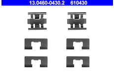 Sada příslušenství, obložení kotoučové brzdy ATE 13.0460-0430.2