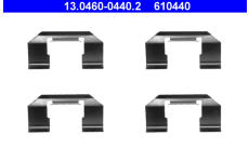 Sada prislusenstvi, oblozeni kotoucove brzdy ATE 13.0460-0440.2