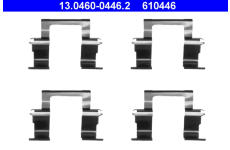 Sada prislusenstvi, oblozeni kotoucove brzdy ATE 13.0460-0446.2
