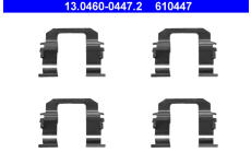 Sada prislusenstvi, oblozeni kotoucove brzdy ATE 13.0460-0447.2