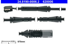 Výstražný kontakt, opotřebení obložení ATE ATE 24.8190-0006.2