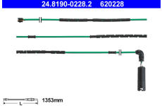 Výstražný kontakt, opotřebení obložení ATE 24.8190-0228.2