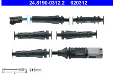 Výstrażný kontakt opotrebenia brzdového oblożenia ATE 24.8190-0312.2