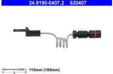 Výstrażný kontakt opotrebenia brzdového oblożenia ATE 24.8190-0407.2