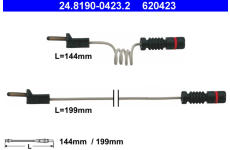 Výstražný kontakt, opotřebení obložení ATE 24.8190-0423.2