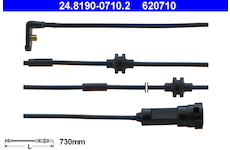 Výstražný kontakt, opotřebení obložení ATE ATE 24.8190-0710.2