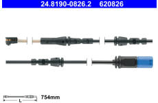 Vystrazny kontakt, opotrebeni oblozeni ATE 24.8190-0826.2