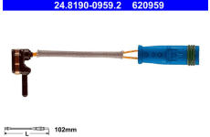 Výstražný kontakt, opotřebení obložení ATE ATE 24.8190-0959.2