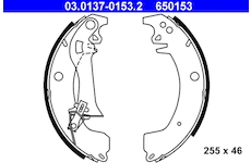 Sada brzdových čelistí ATE 03.0137-0153.2