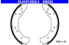 Sada brzdových čelistí ATE 03.0137-0232.2