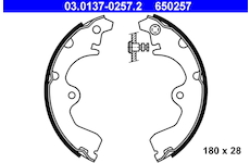 Sada brzdových čeľustí ATE 03.0137-0257.2