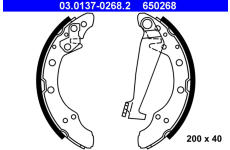 Sada brzdových čeľustí ATE 03.0137-0268.2