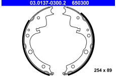 Sada brzdových čelistí ATE 03.0137-0300.2