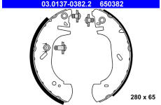 Sada brzdových čeľustí ATE 03.0137-0382.2