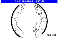 Sada brzdových čelistí ATE 03.0137-0386.2