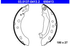 Sada brzdových čeľustí ATE 03.0137-0413.2