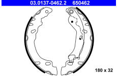 Sada brzdových čeľustí ATE 03.0137-0462.2