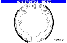 Sada brzdových čelistí ATE 03.0137-0470.2