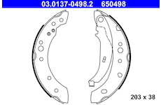 Sada brzdových čelistí ATE 03.0137-0498.2