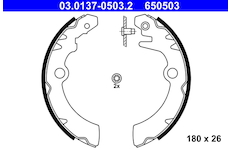 Sada brzdových čelistí ATE 03.0137-0503.2