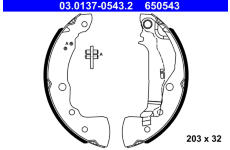 Sada brzdových čelistí ATE 03.0137-0543.2