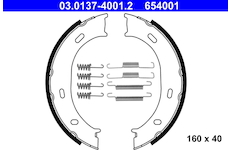 Sada brzdových čelistí ATE 03.0137-4001.2