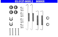 Sada prislusenstvi, brzdove celisti ATE 03.0137-9005.2