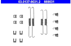 Sada prislusenstvi, brzdove celisti ATE 03.0137-9031.2