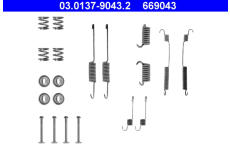 Sada prislusenstvi, brzdove celisti ATE 03.0137-9043.2