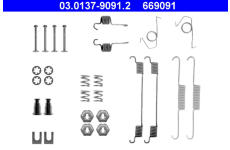 Sada prislusenstvi, brzdove celisti ATE 03.0137-9091.2