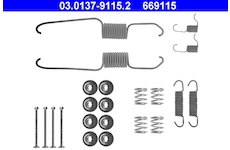 Sada prislusenstvi, brzdove celisti ATE 03.0137-9115.2