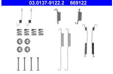 Sada prislusenstvi, brzdove celisti ATE 03.0137-9122.2