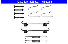 Sada prislusenstvi, parkovaci brzdove celisti ATE 03.0137-9269.2