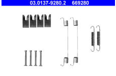 Sada príslużenstva brzdovej čeľuste ATE 03.0137-9280.2