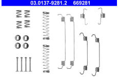 Sada prislusenstvi, brzdove celisti ATE 03.0137-9281.2