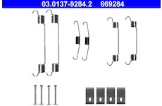 Sada prislusenstvi, brzdove celisti ATE 03.0137-9284.2