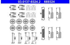 Sada prislusenstvi, parkovaci brzdove celisti ATE 03.0137-9324.2